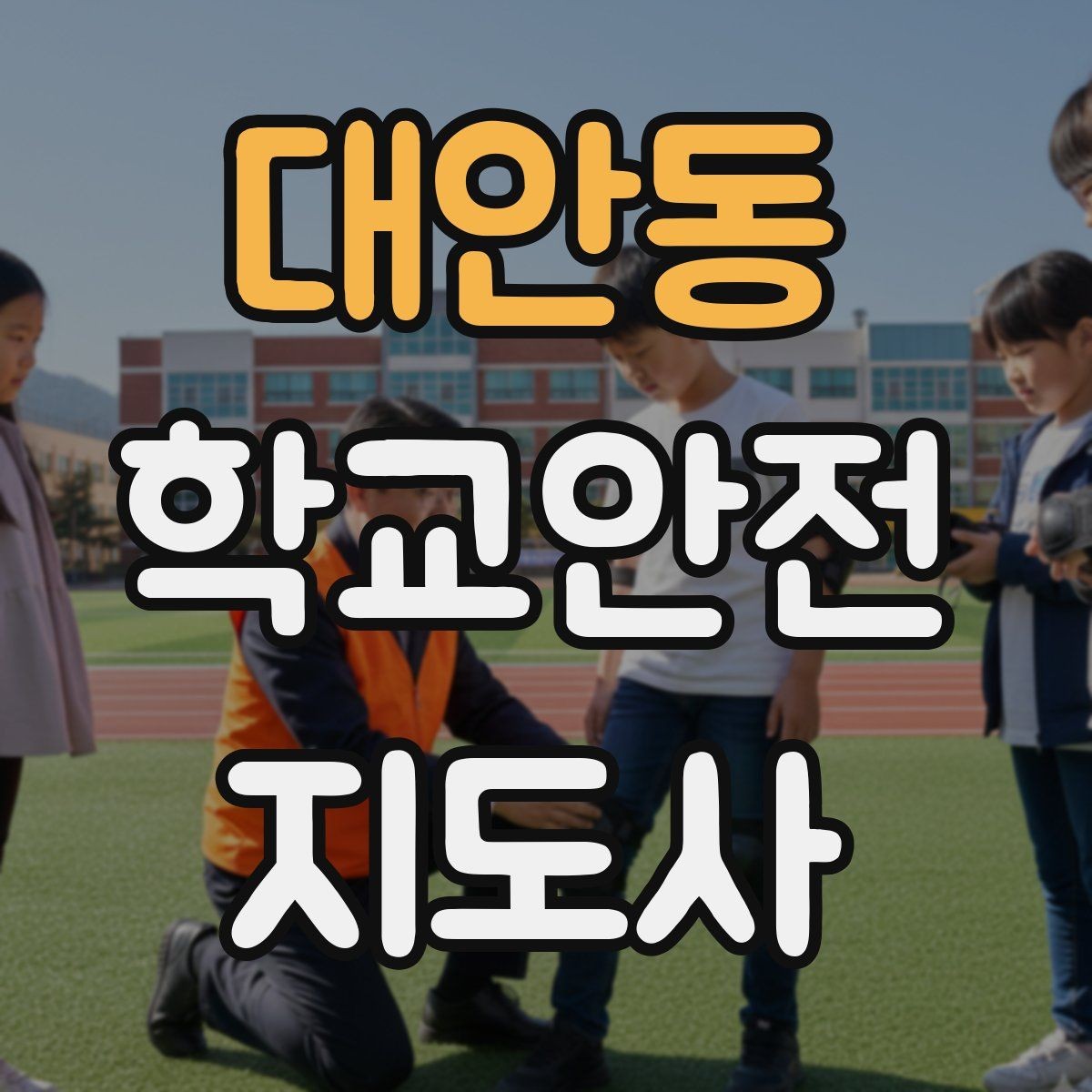 대안동 학교안전지도사 자격증 우산으로 시야가 가려질 때 사고 예방 방법