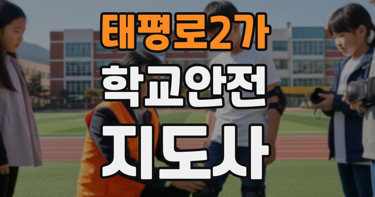 태평로2가 학교안전지도사 자격증