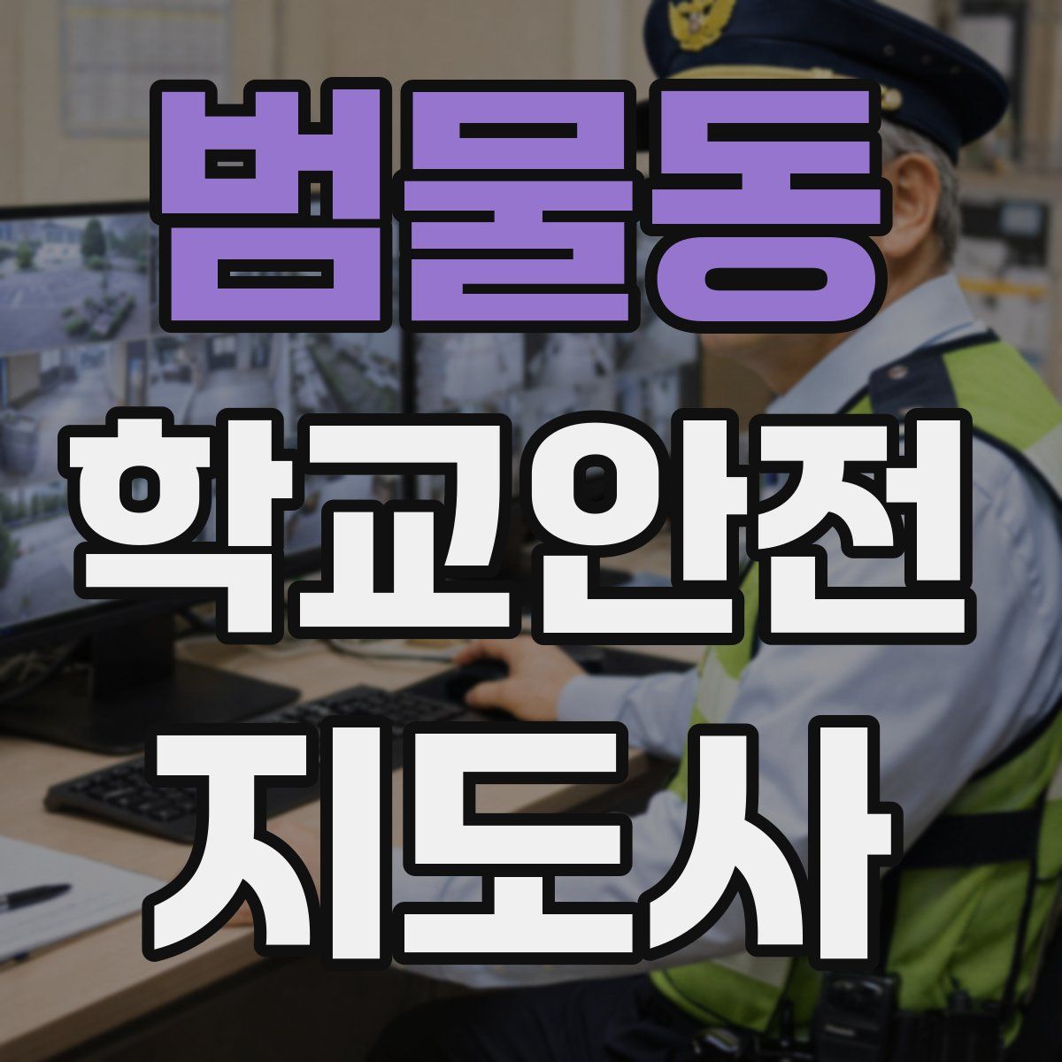 범물동 학교안전지도사 자격증
