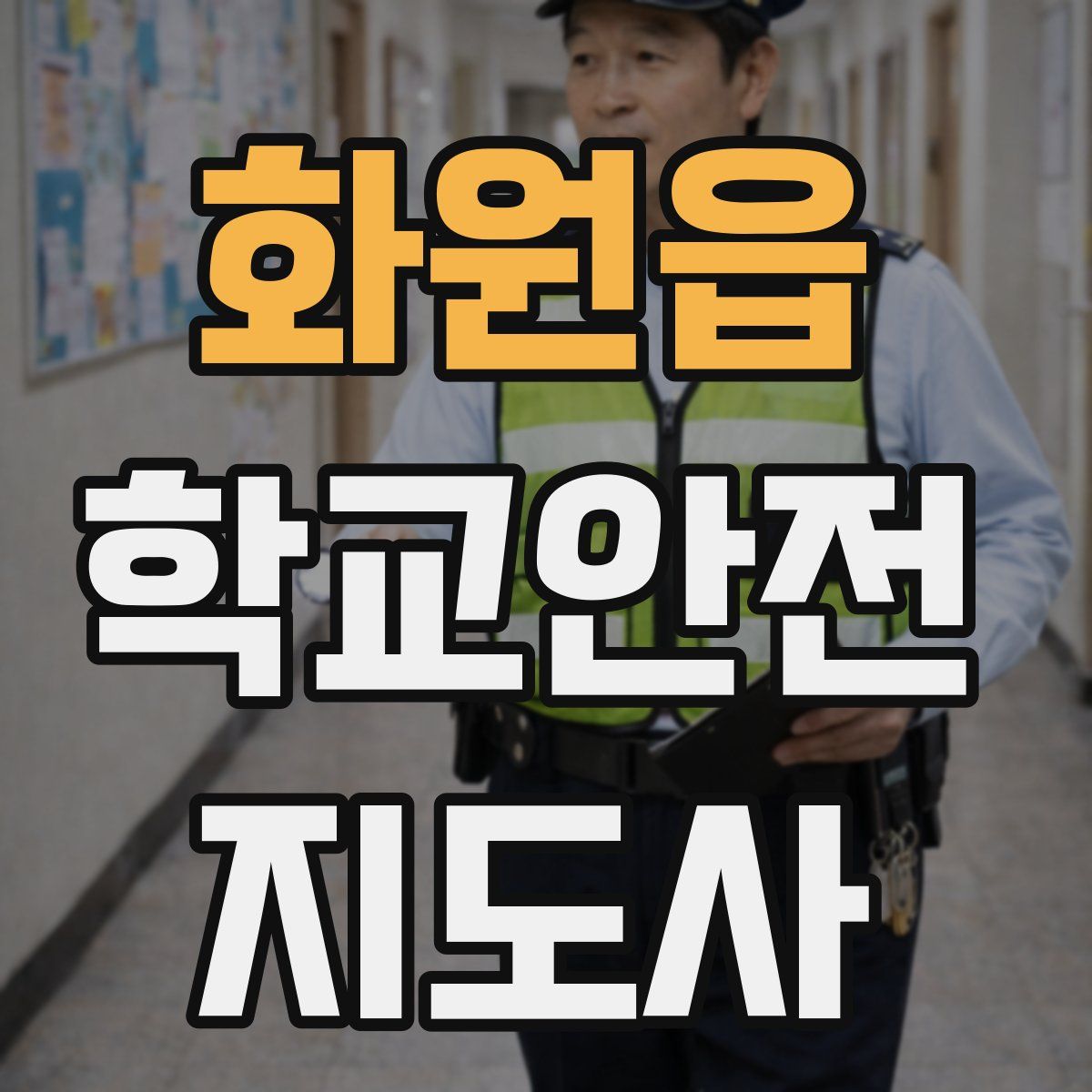화원읍 학교안전지도사 자격증