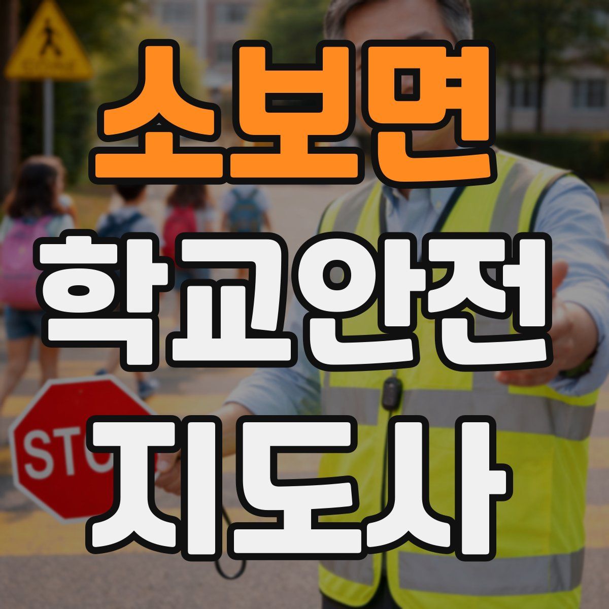 소보면 학교안전지도사 자격증