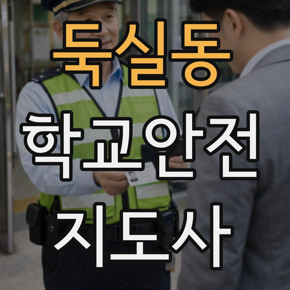 둑실동 학교안전지도사 자격증