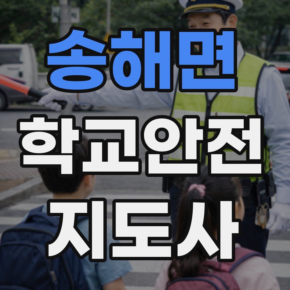 송해면 학교안전지도사 자격증