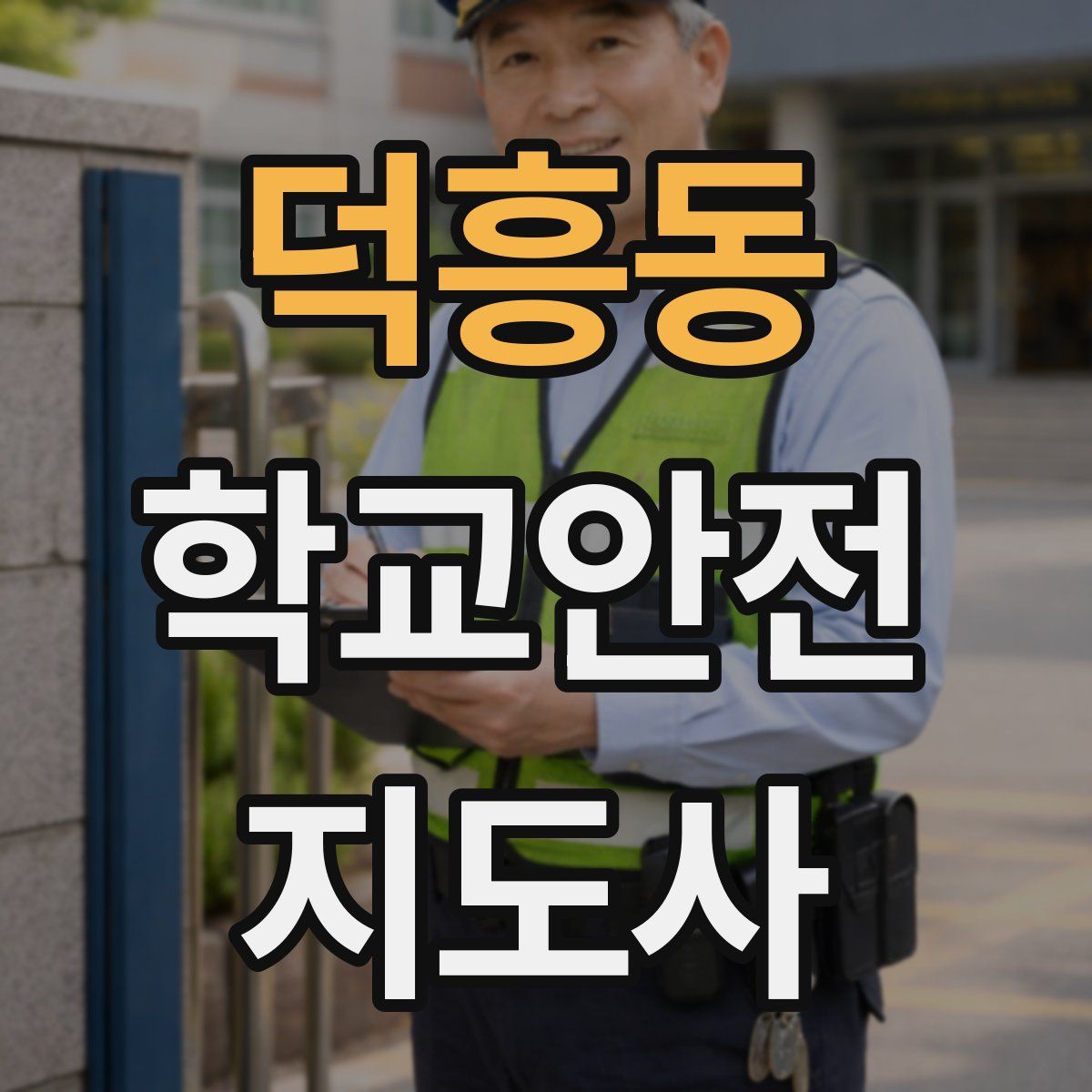 덕흥동 학교안전지도사 자격증