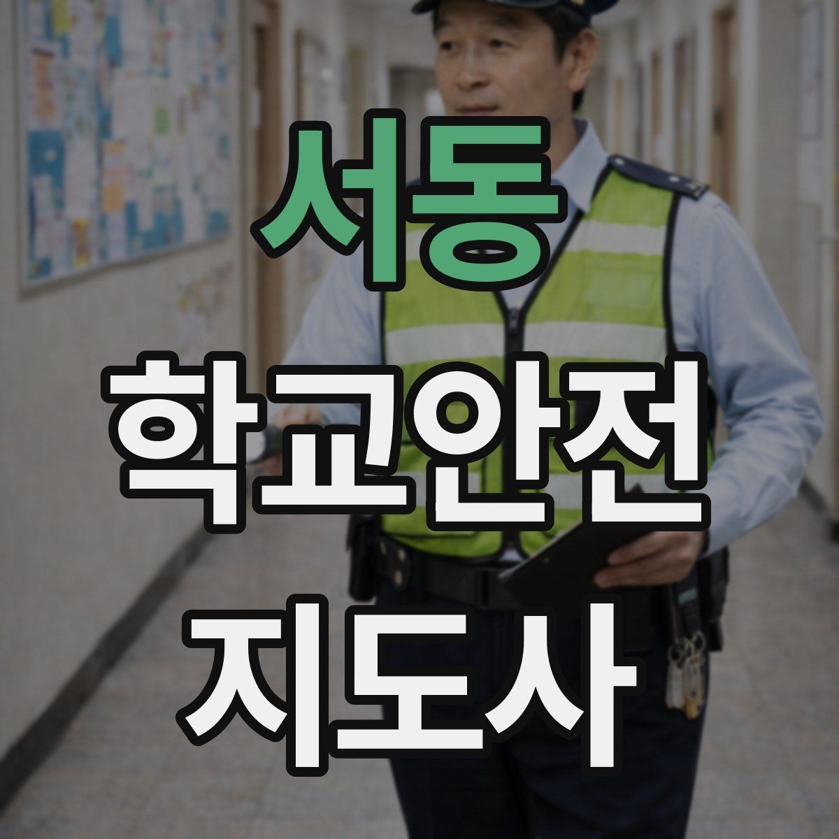 서동 학교안전지도사 자격증 학교 현장에서 신뢰를 얻는 행동 습관