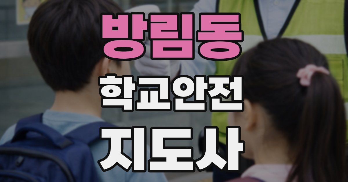 방림동 학교안전지도사 자격증