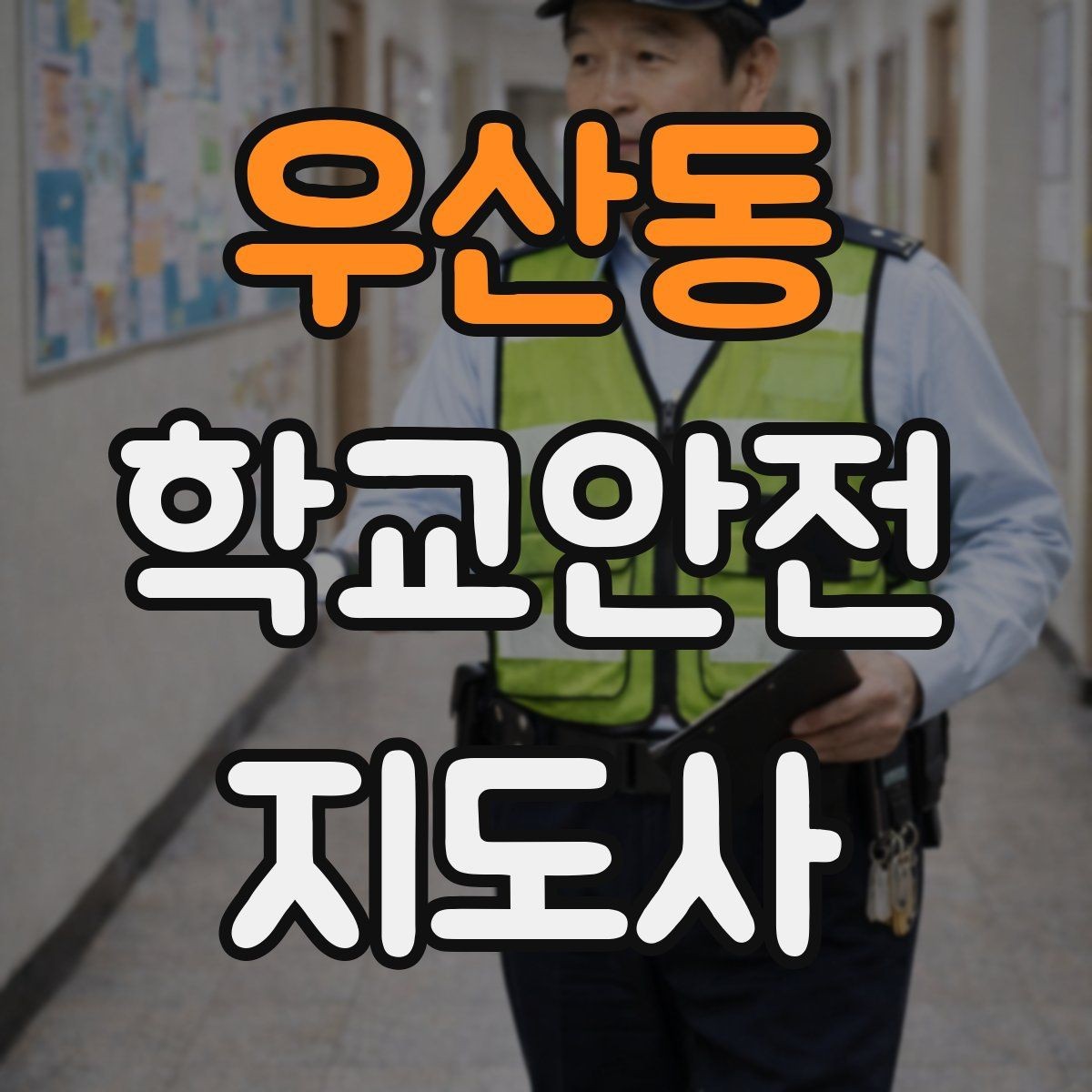 우산동 학교안전지도사 자격증 통학로 위험 지도 만들기 팁
