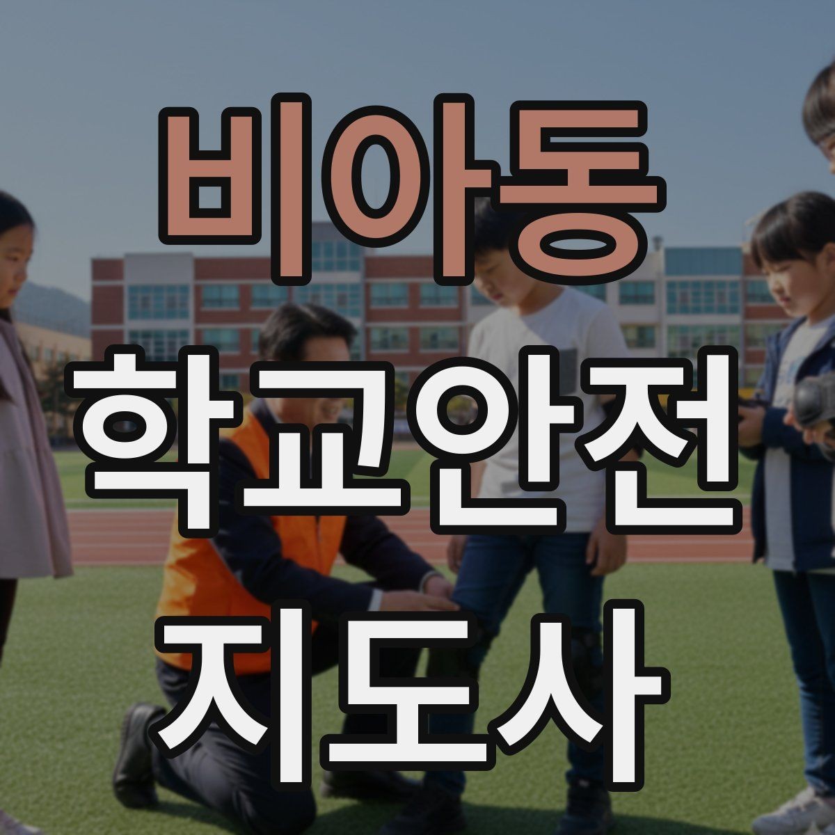 비아동 학교안전지도사 자격증 현장학습 이동 동선 안전 점검 방법