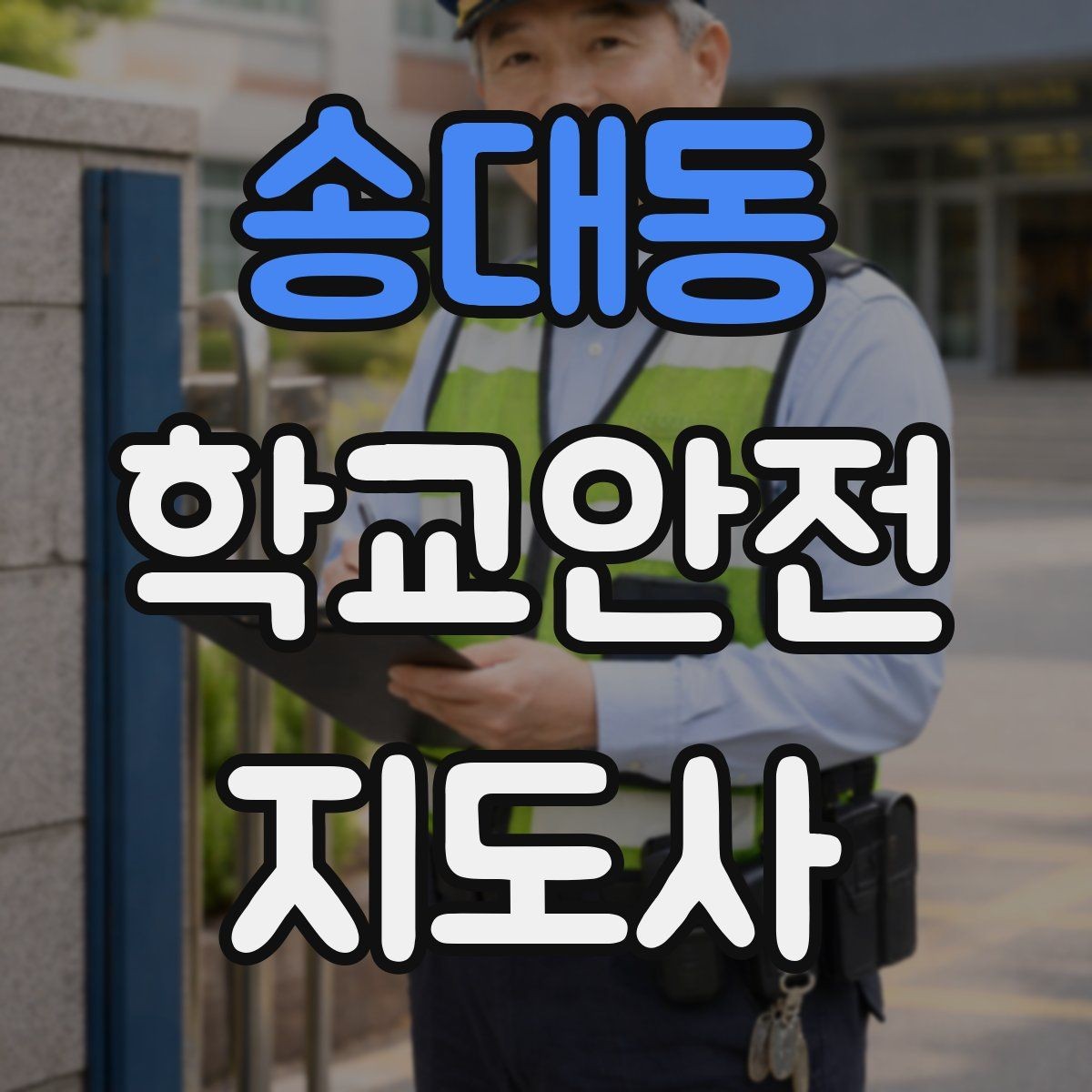 송대동 학교안전지도사 자격증 행사 체험학습 날 안전 관리 팁
