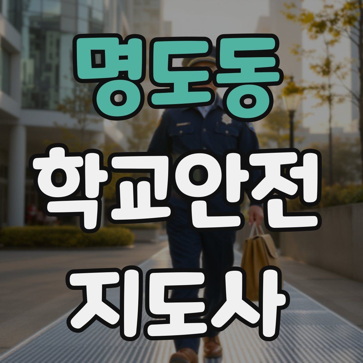 명도동 학교안전지도사 자격증 출혈 타박상 발생 시 대처 요령