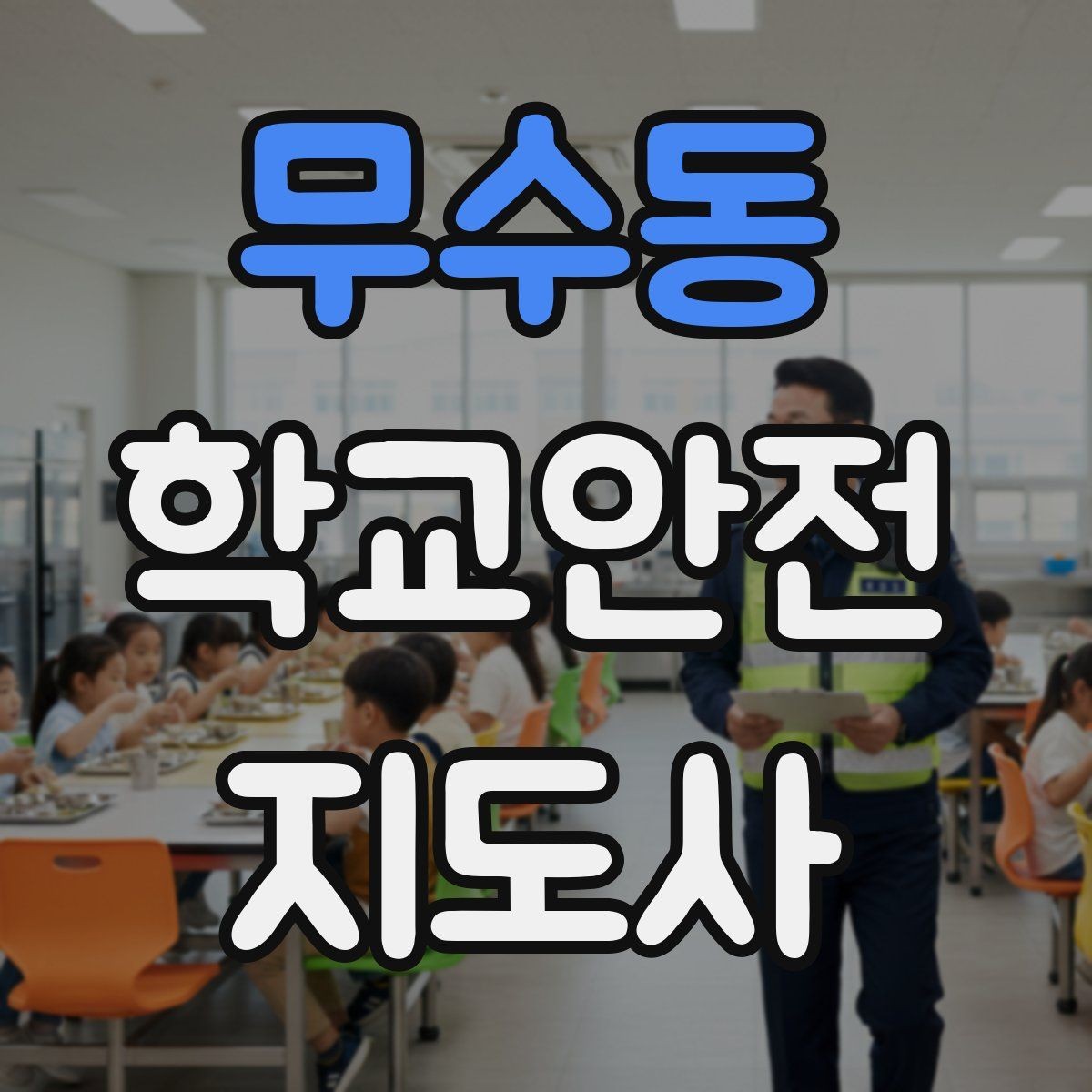 무수동 학교안전지도사 자격증 책상 의자 배치로 부딪힘을 줄이는 방법