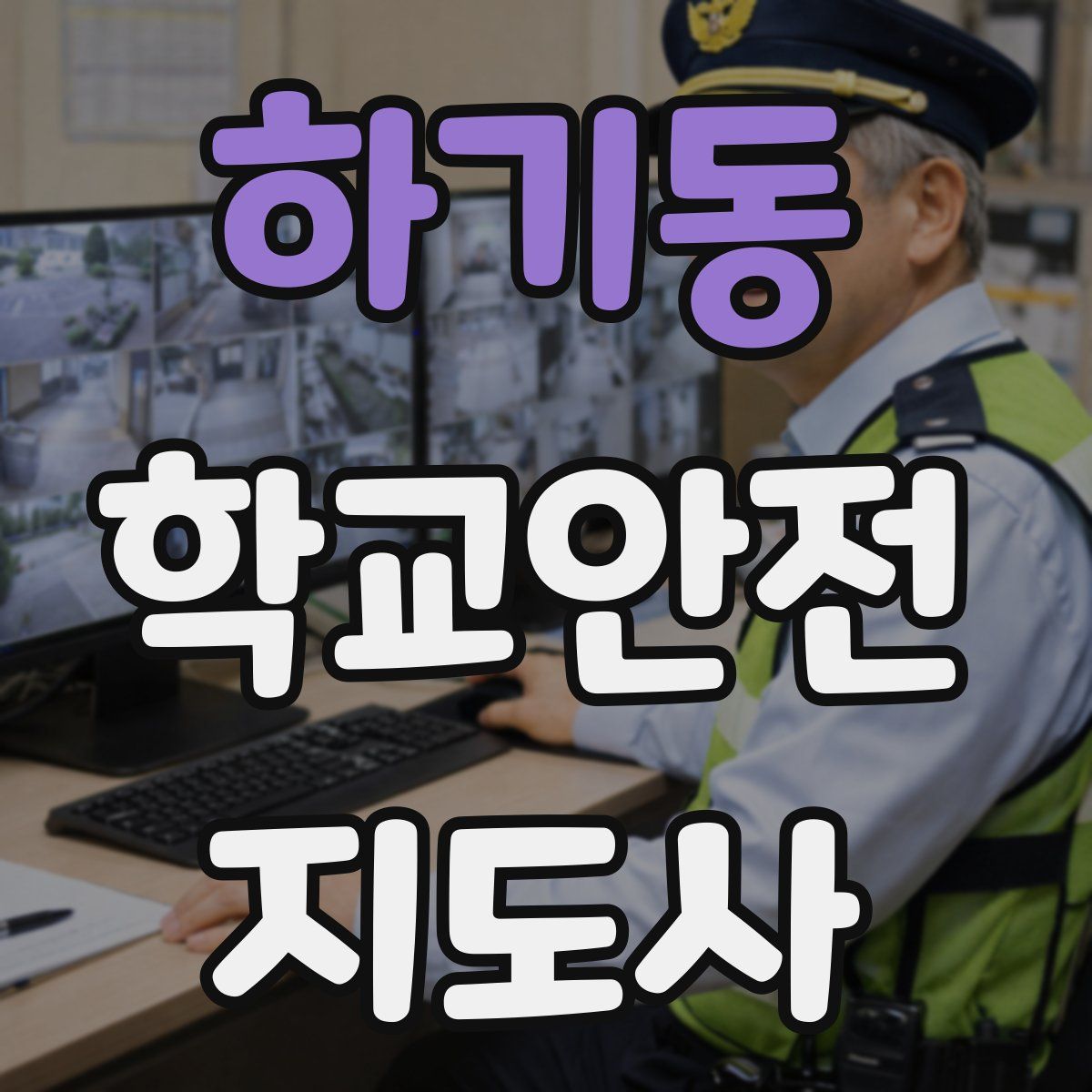 하기동 학교안전지도사 자격증