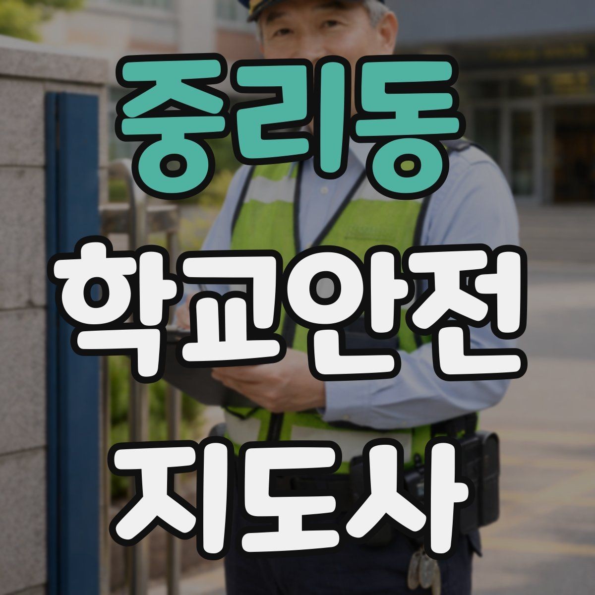 중리동 학교안전지도사 자격증 축제 행사 때 사람 몰림을 관리하는 법