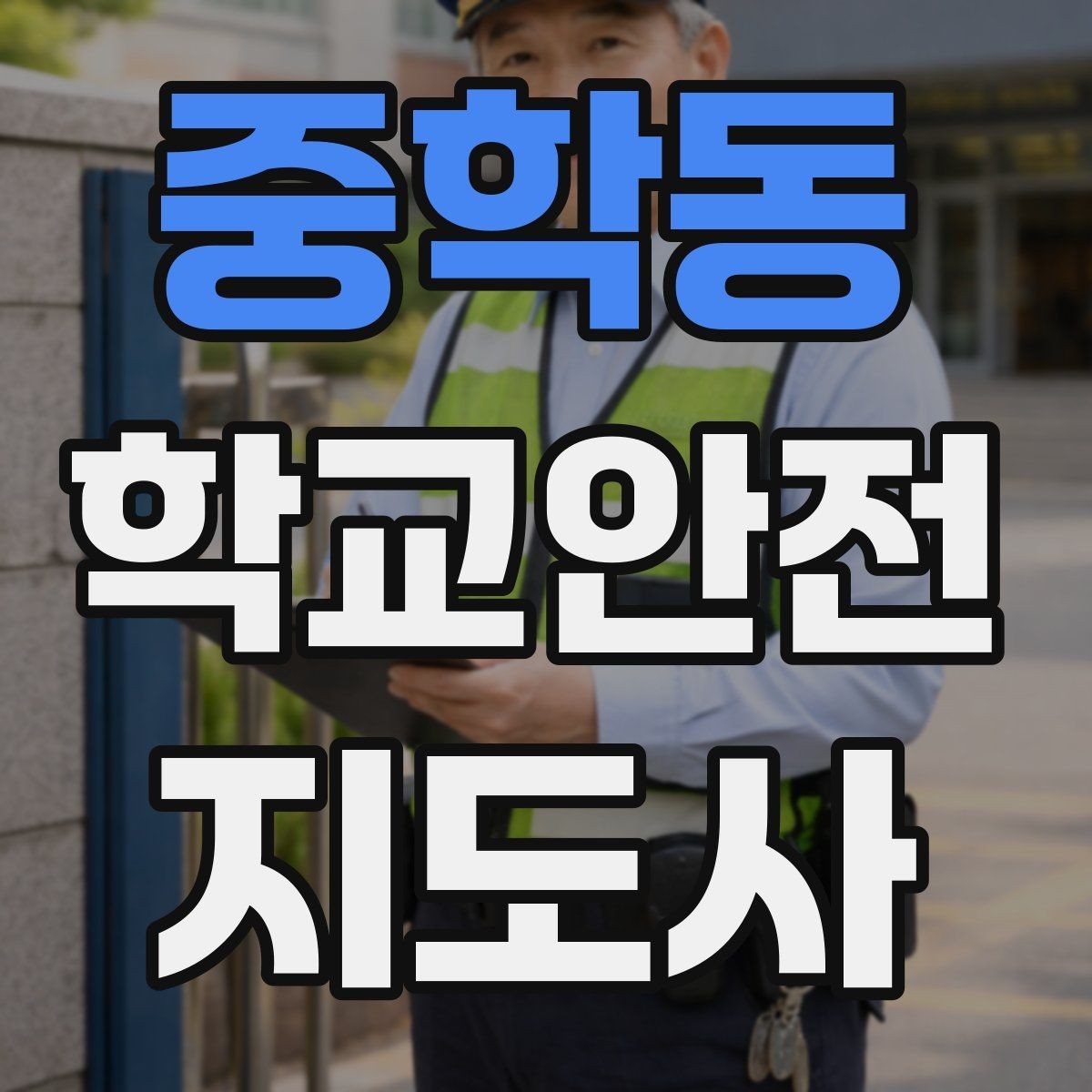 중학동 학교안전지도사 자격증 버스 정류장 혼잡을 줄이는 요령