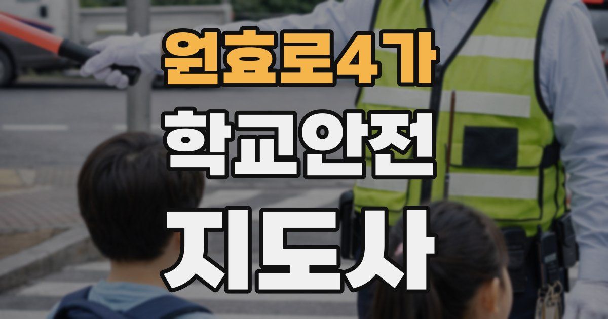 원효로4가 학교안전지도사 자격증