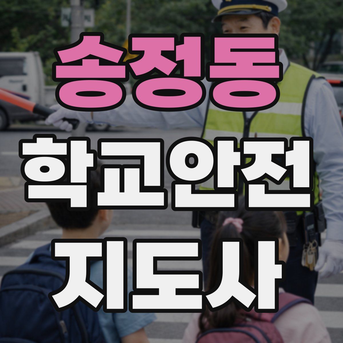 송정동 학교안전지도사 자격증