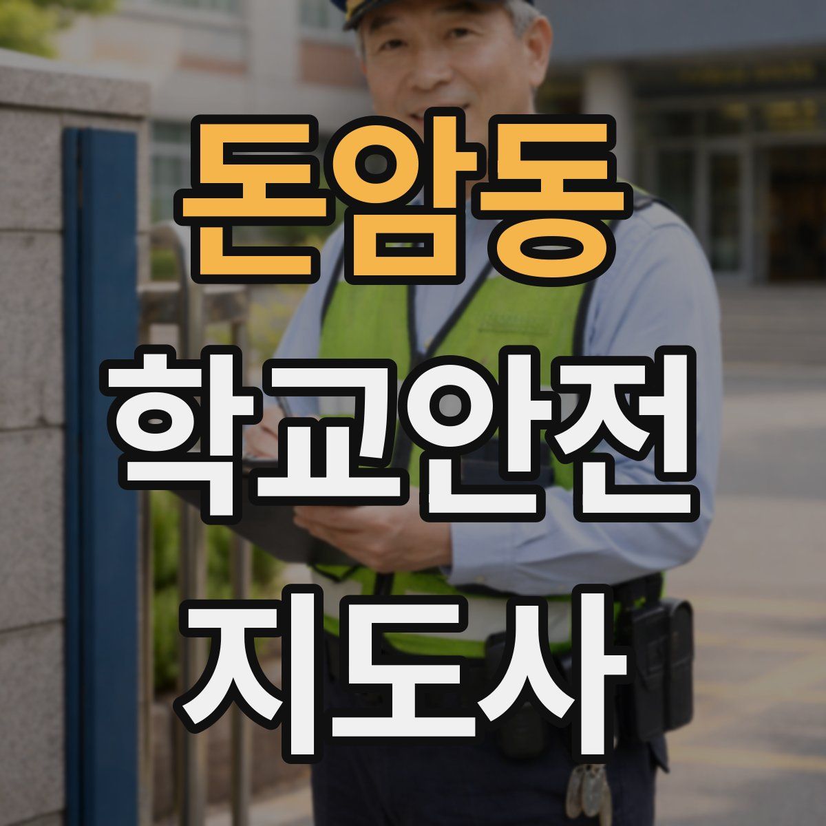 돈암동 학교안전지도사 자격증