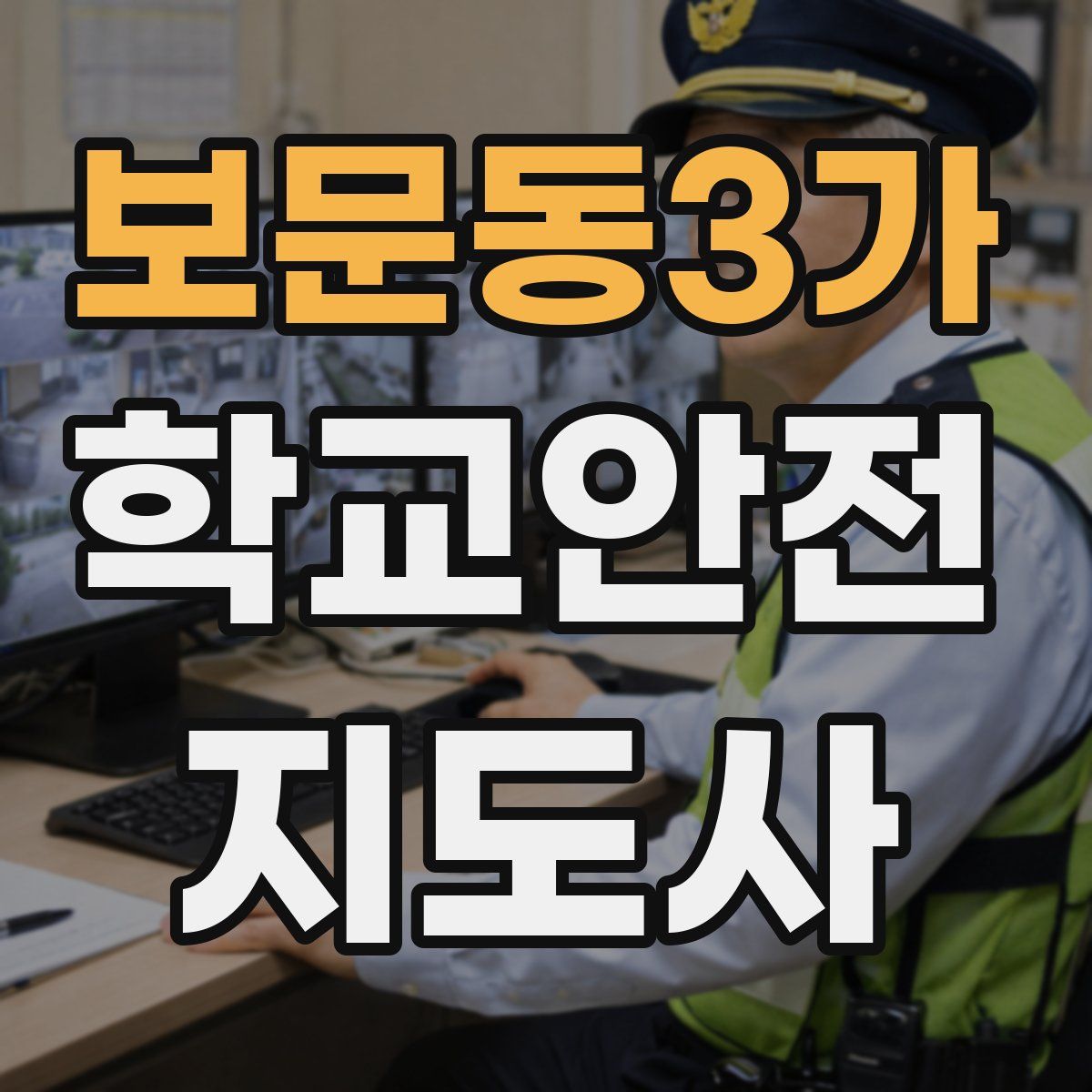 보문동3가 학교안전지도사 자격증