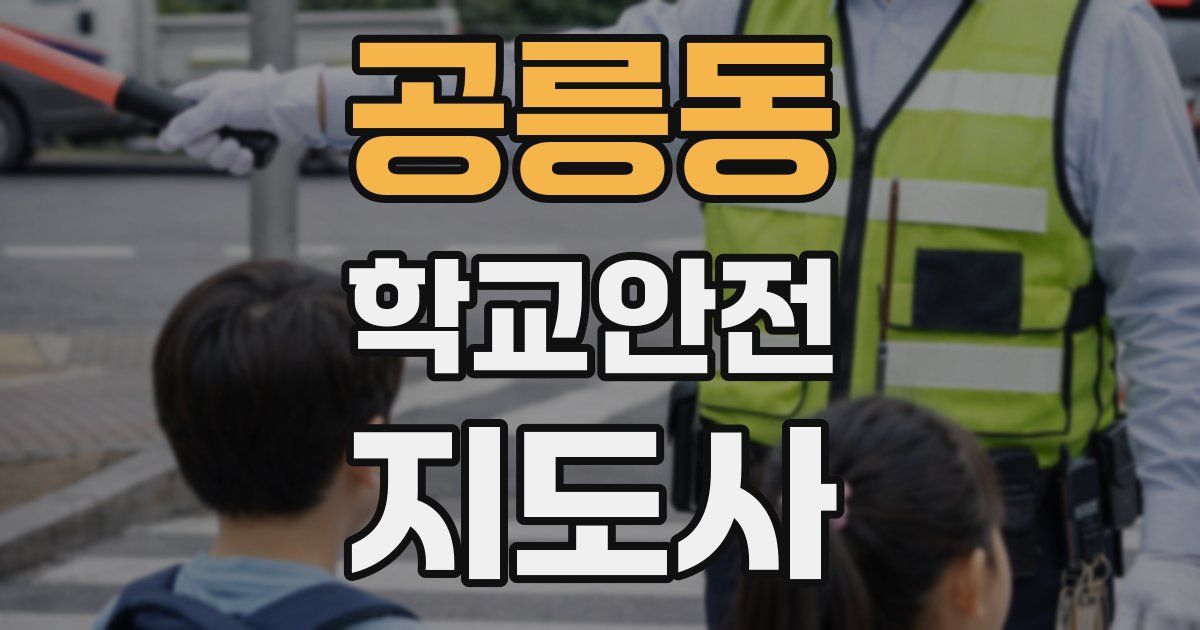 공릉동 학교안전지도사 자격증