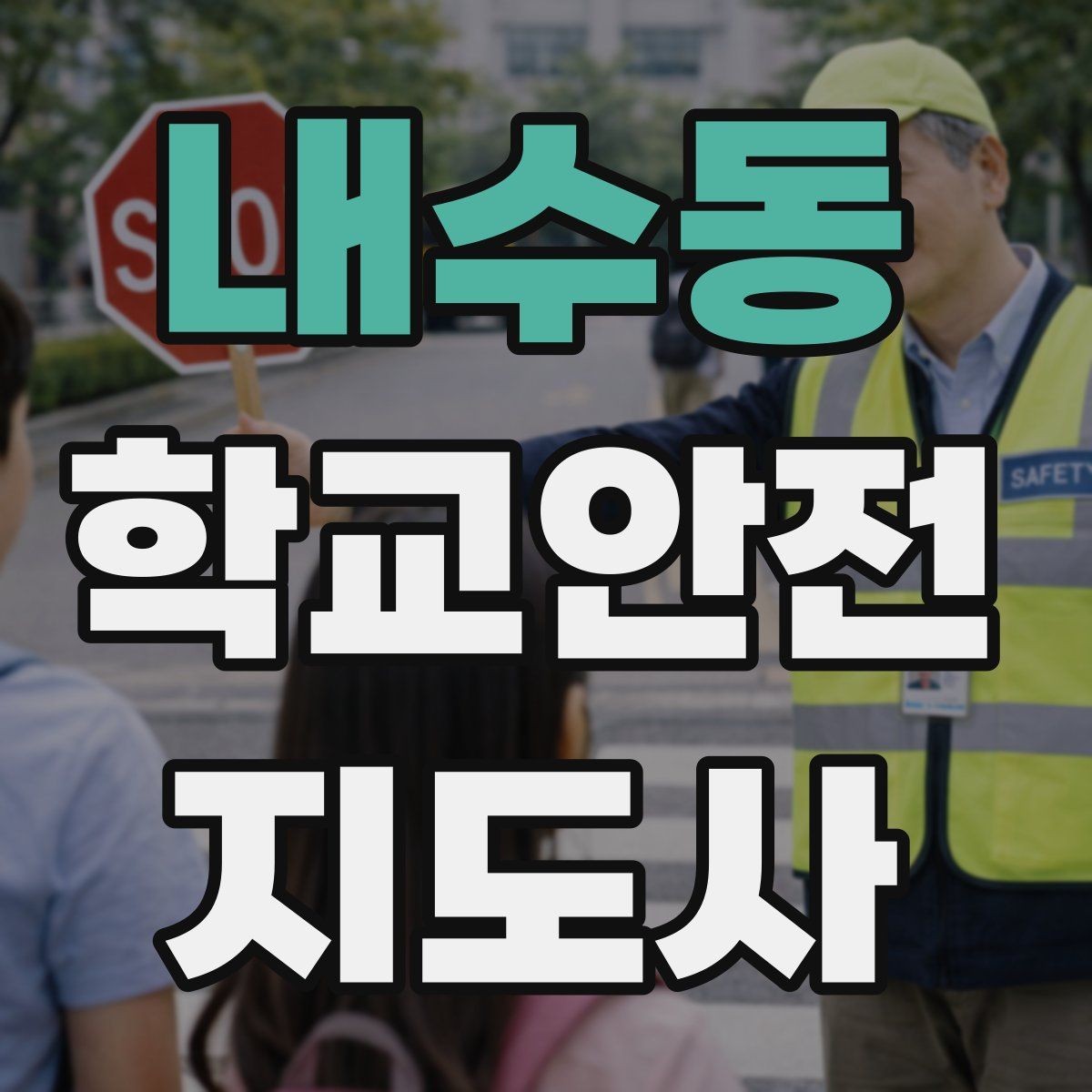 내수동 학교안전지도사 자격증 무리한 개입을 피해야 하는 이유
