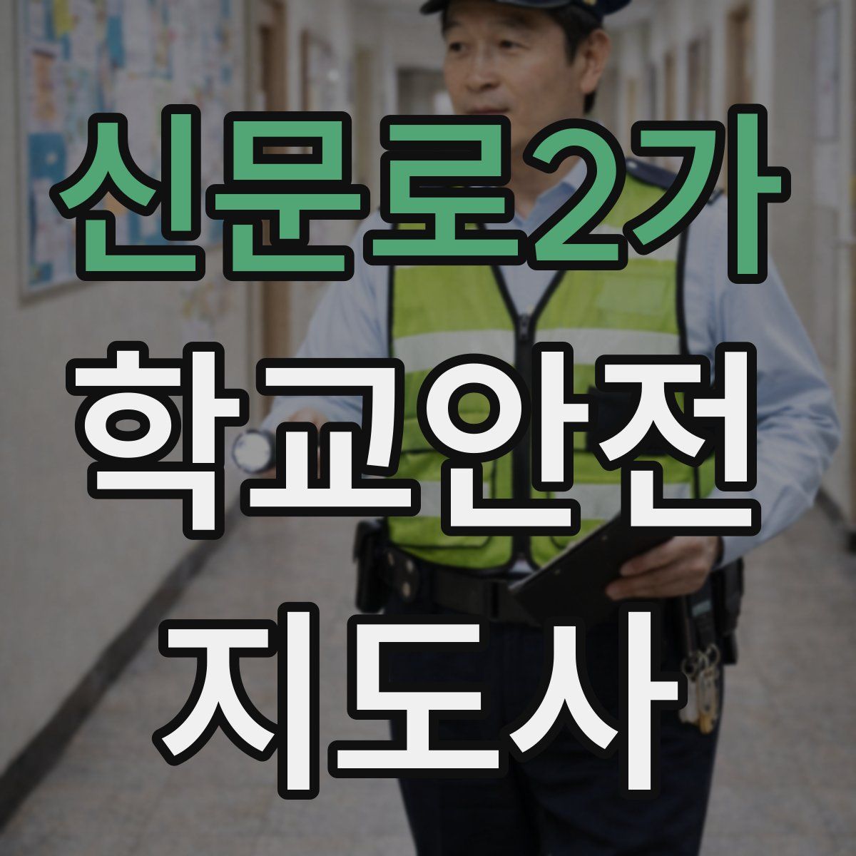신문로2가 학교안전지도사 자격증