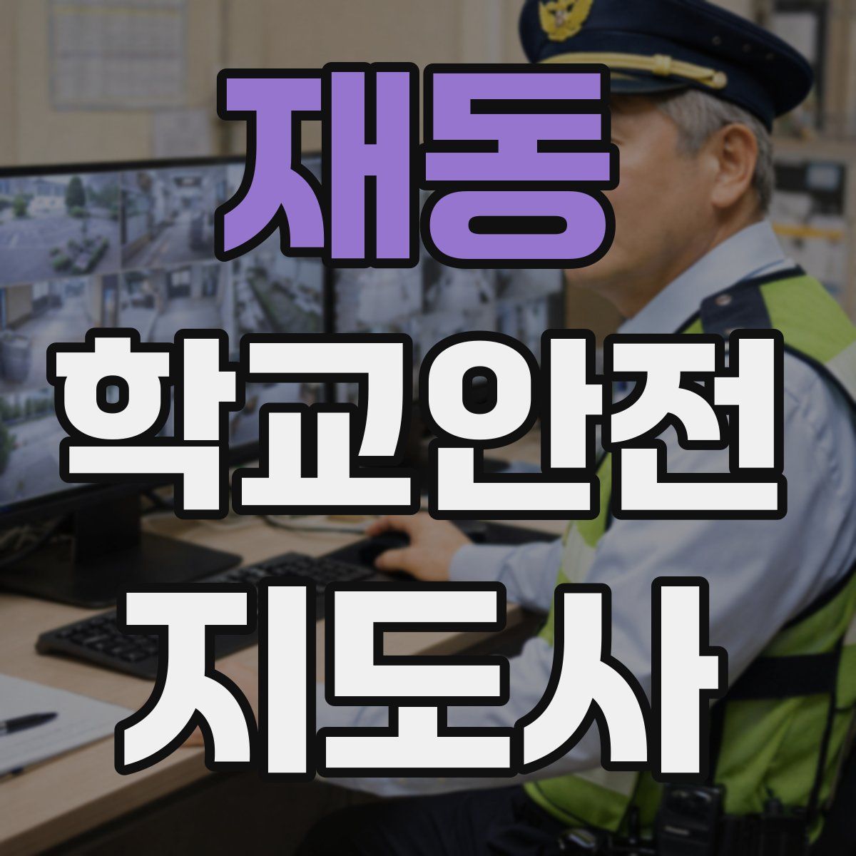 재동 학교안전지도사 자격증