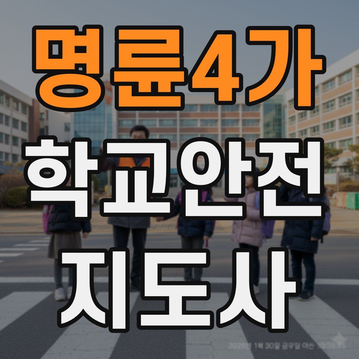 명륜4가 학교안전지도사 자격증