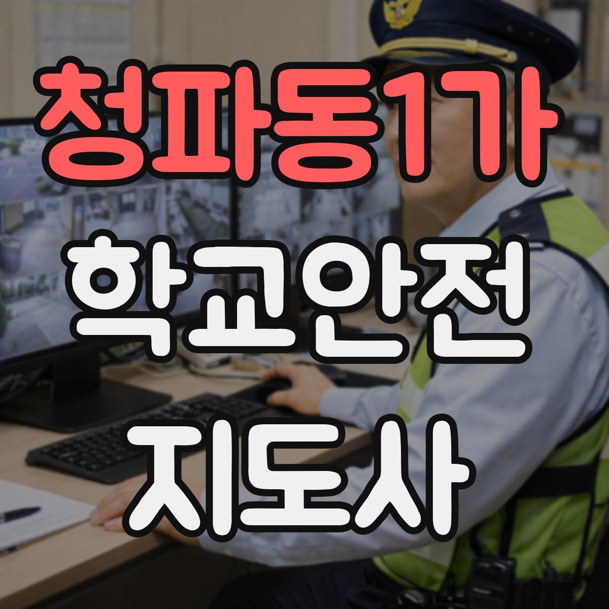 청파동1가 학교안전지도사 자격증
