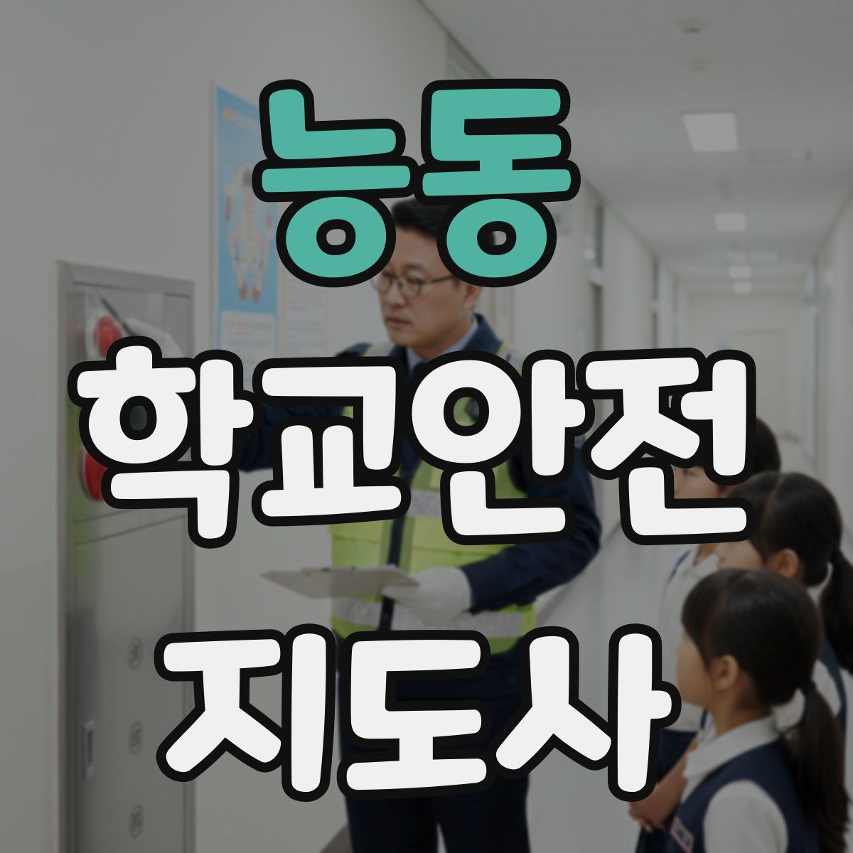 능동 학교안전지도사 자격증