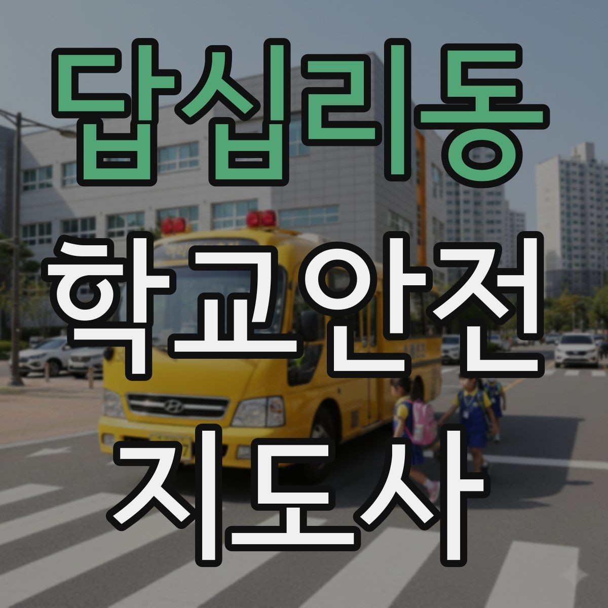 답십리동 학교안전지도사 자격증 준비부터 현장까지 한 번에 로드맵 만들기
