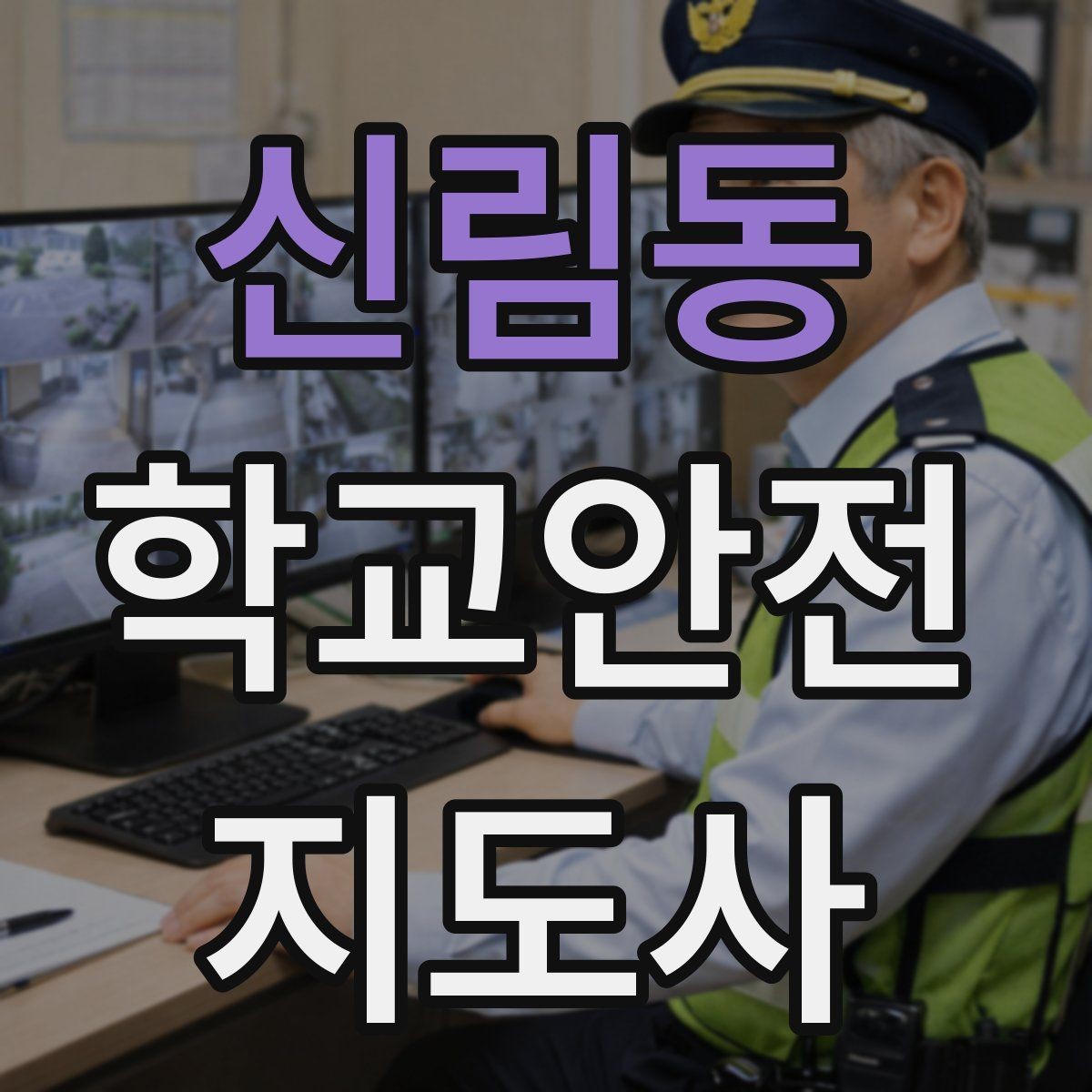 신림동 학교안전지도사 자격증 교문 현관 자동문 사고 예방 요령