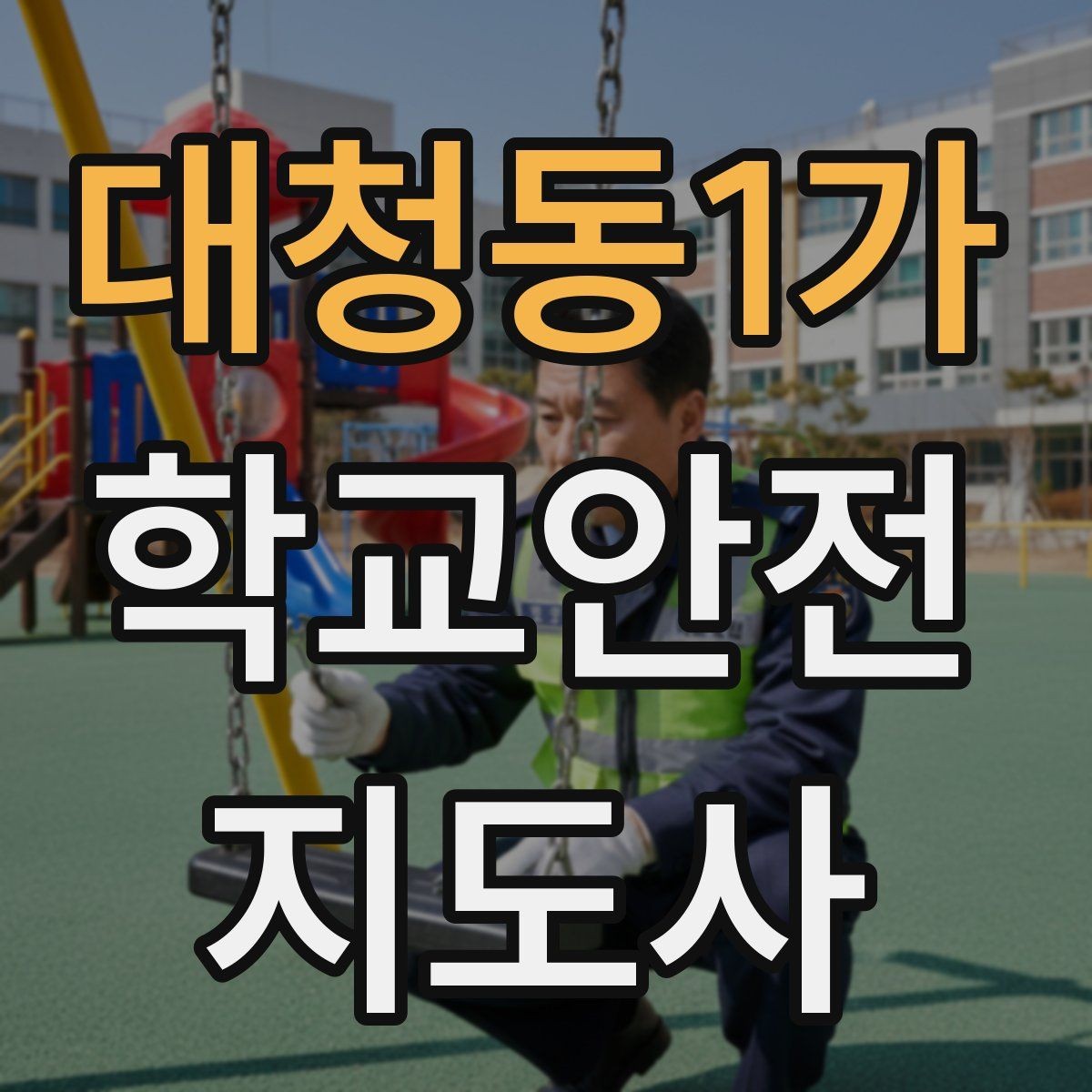 대청동1가 학교안전지도사 자격증 비 오는 날 미끄럼 사고 줄이는 지도 포인트