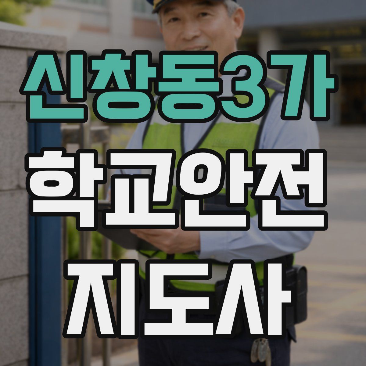 신창동3가 학교안전지도사 자격증