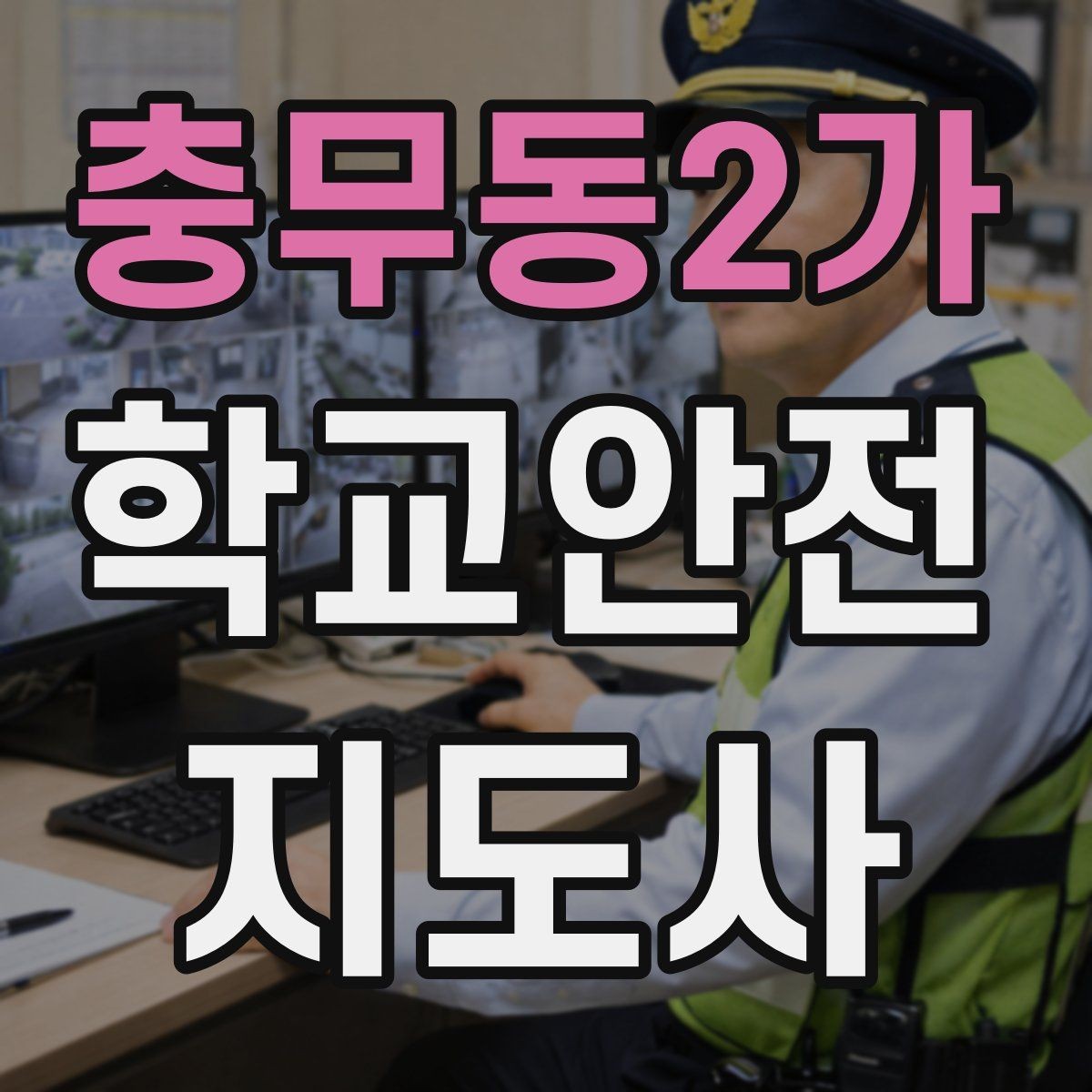 충무동2가 학교안전지도사 자격증 통학로 위험지도 만들기 실전 팁