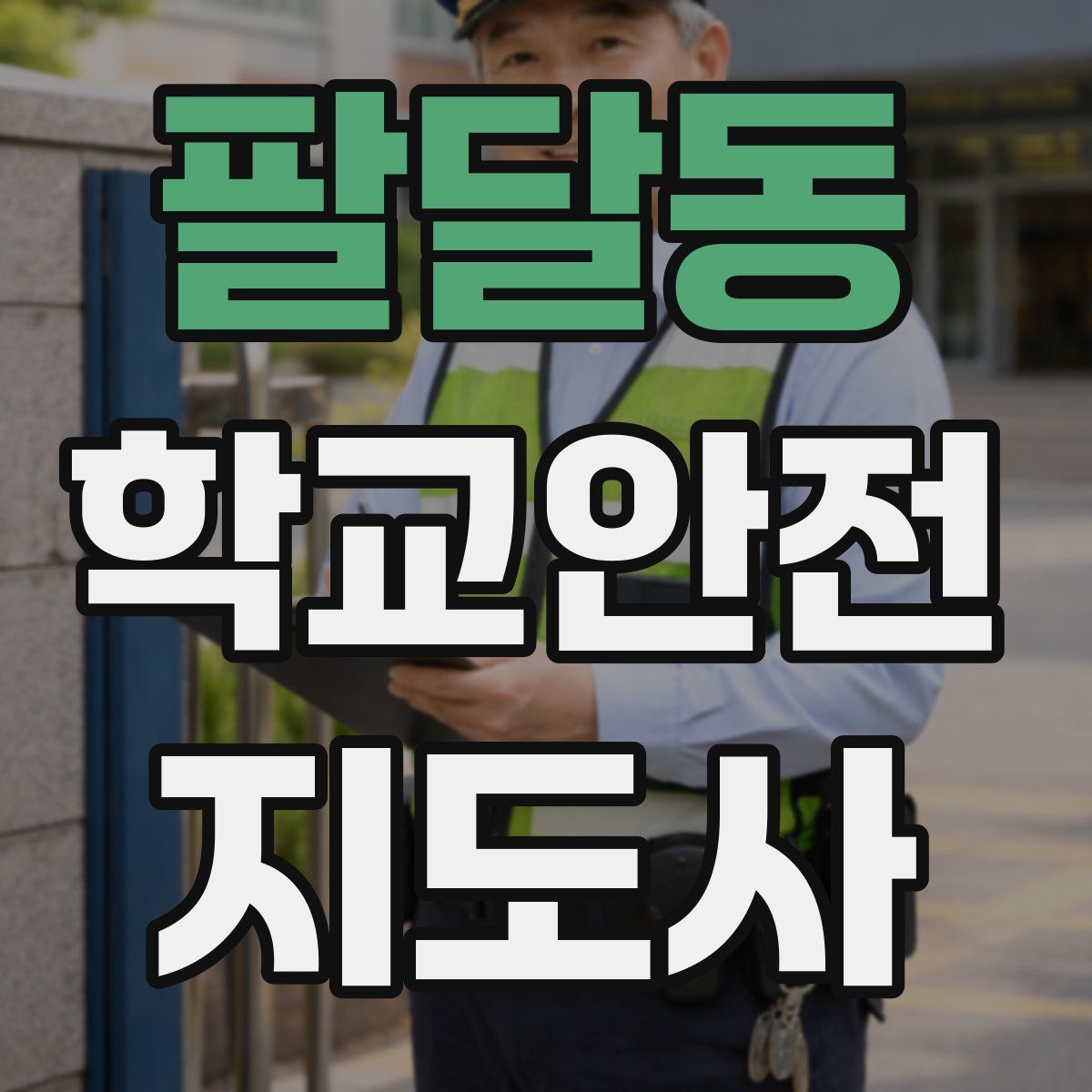 팔달동 학교안전지도사 자격증