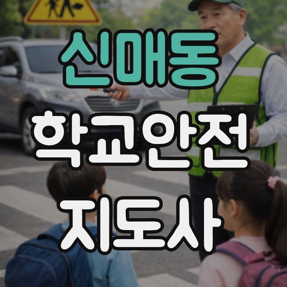 신매동 학교안전지도사 자격증 등하교 안전지도에서 중요한 점