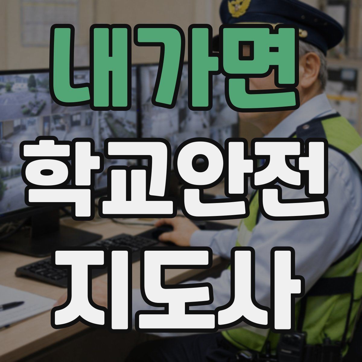 내가면 학교안전지도사 자격증 통학로 위험 지도 만들기 팁