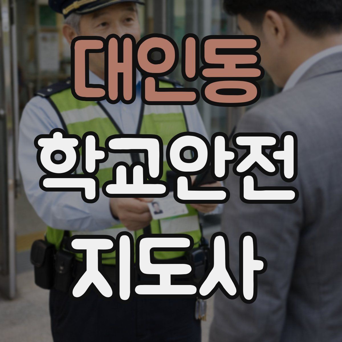 대인동 학교안전지도사 자격증 기출 유형을 참고하면 좋은 이유