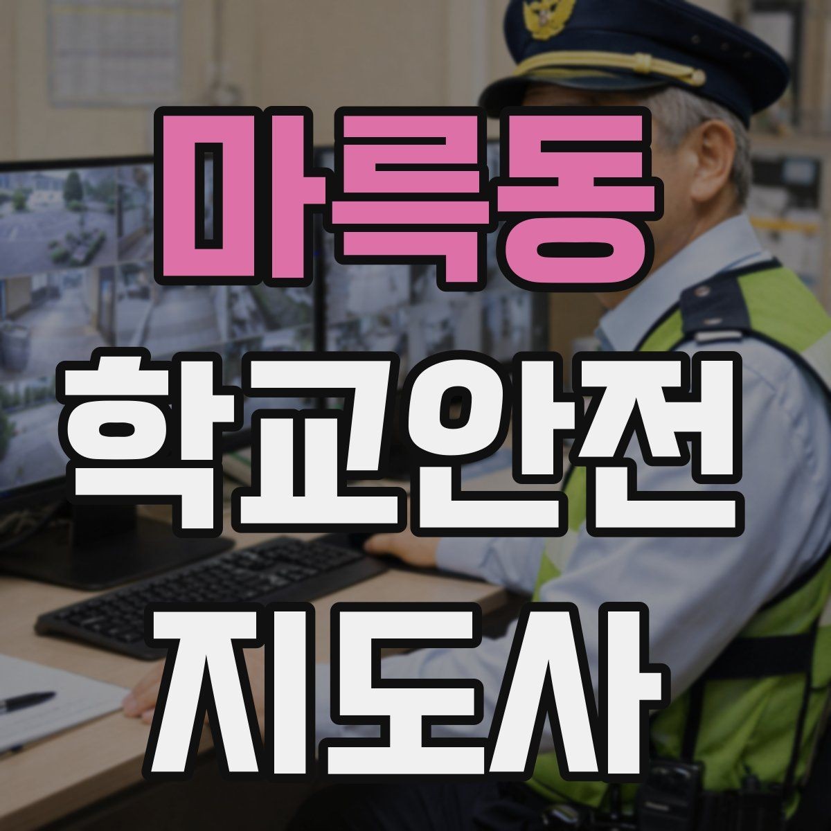 마륵동 학교안전지도사 자격증 아동 눈높이에 맞춘 안내 방법