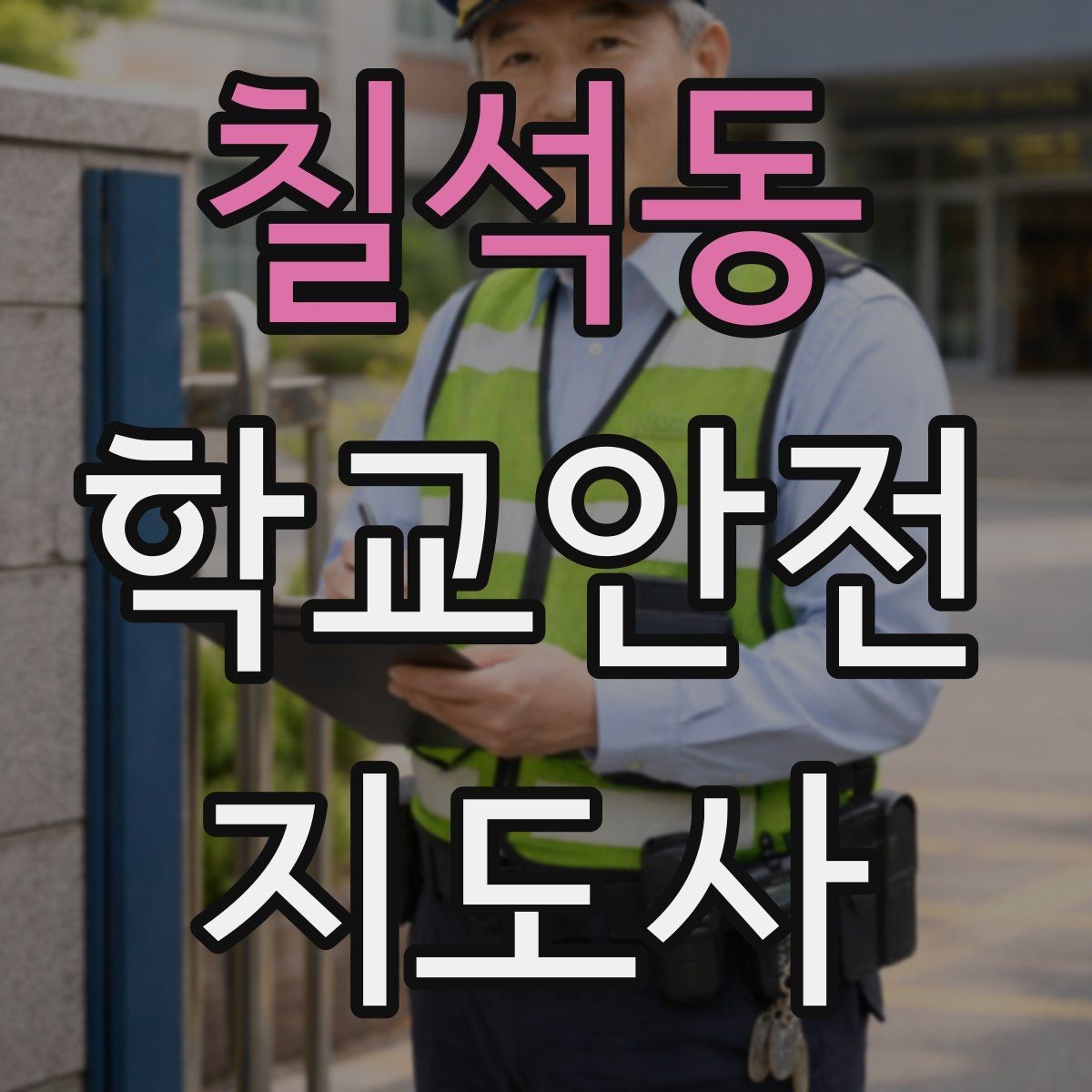 칠석동 학교안전지도사 자격증 학생 인계 인수 시 실수 줄이는 법