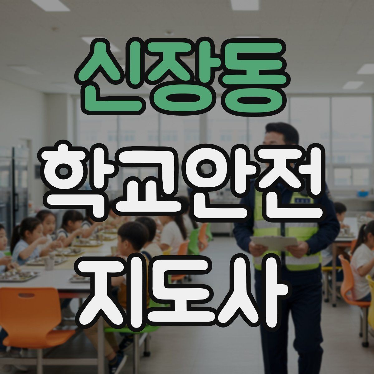 신장동 학교안전지도사 자격증 아동 눈높이에 맞춘 안내 방법