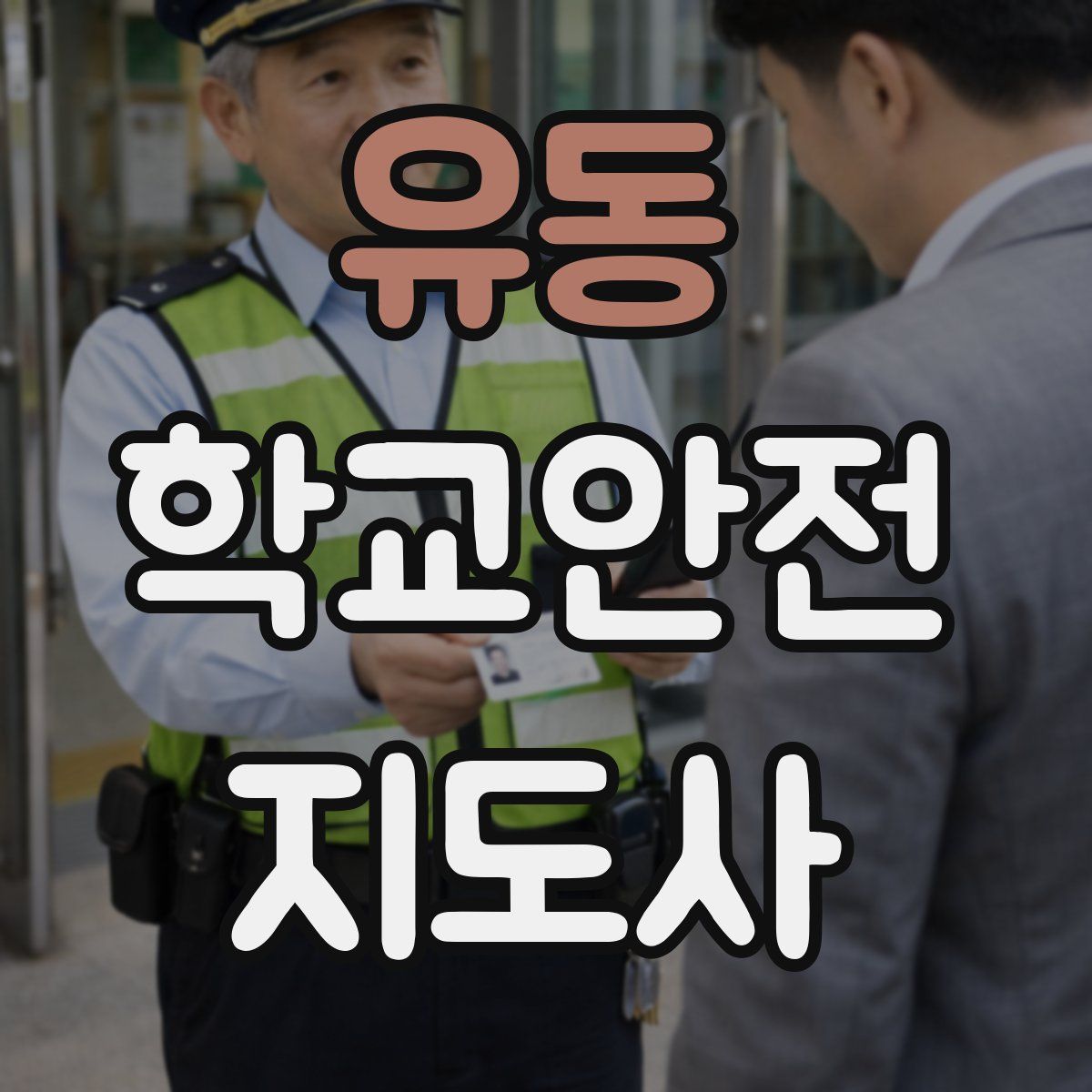 유동 학교안전지도사 자격증