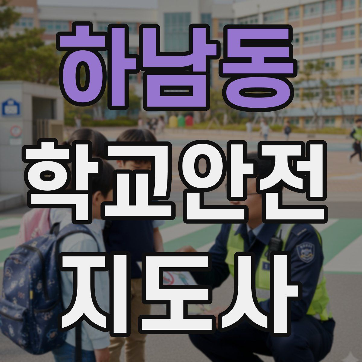 하남동 학교안전지도사 자격증
