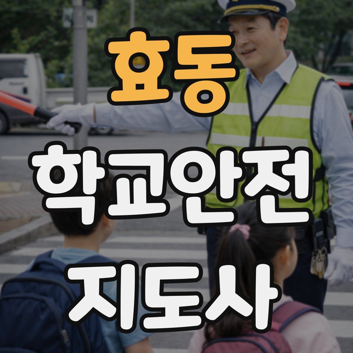 효동 학교안전지도사 자격증