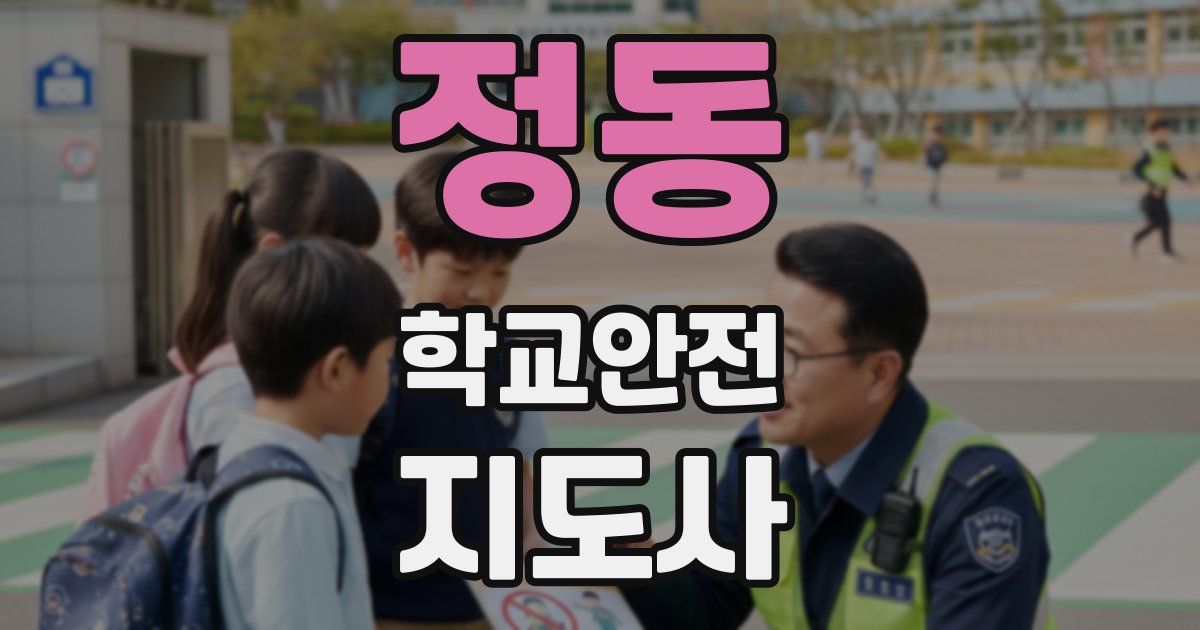 정동 학교안전지도사 자격증