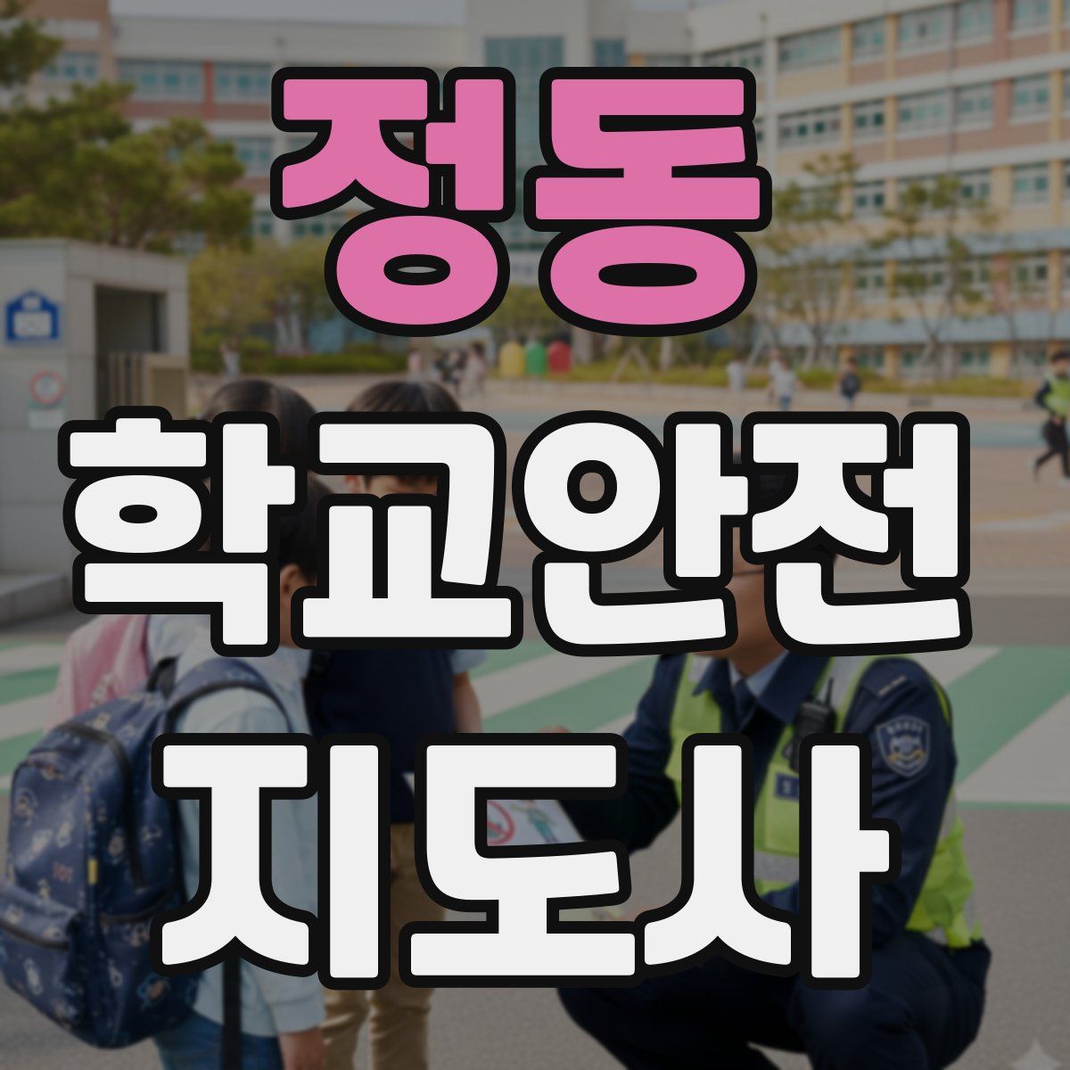 정동 학교안전지도사 자격증