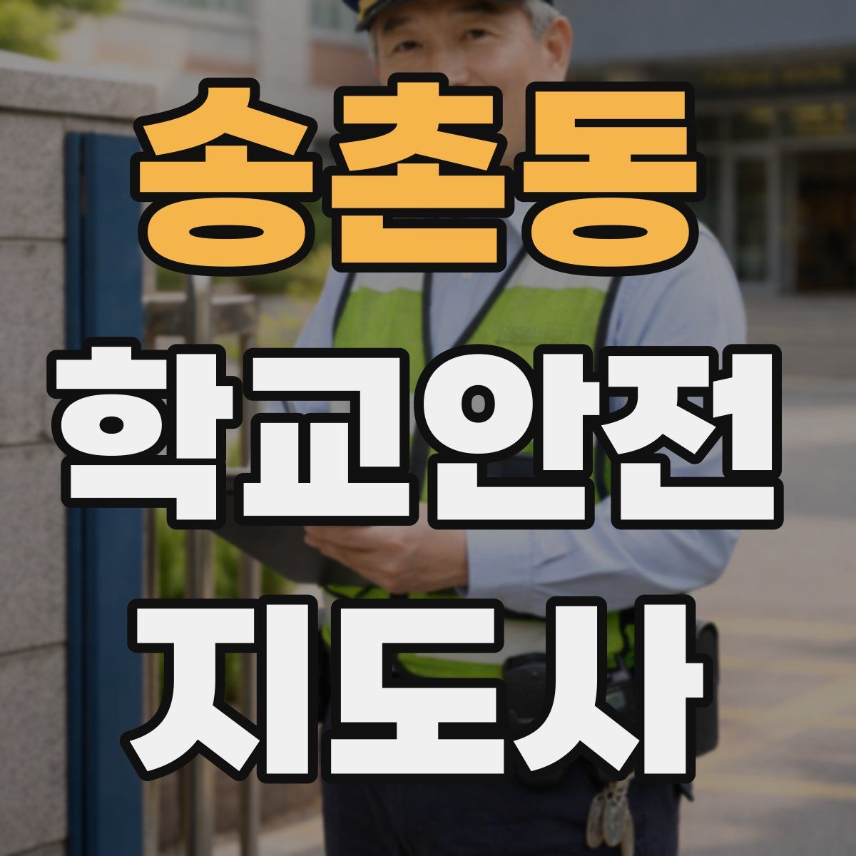 송촌동 학교안전지도사 자격증