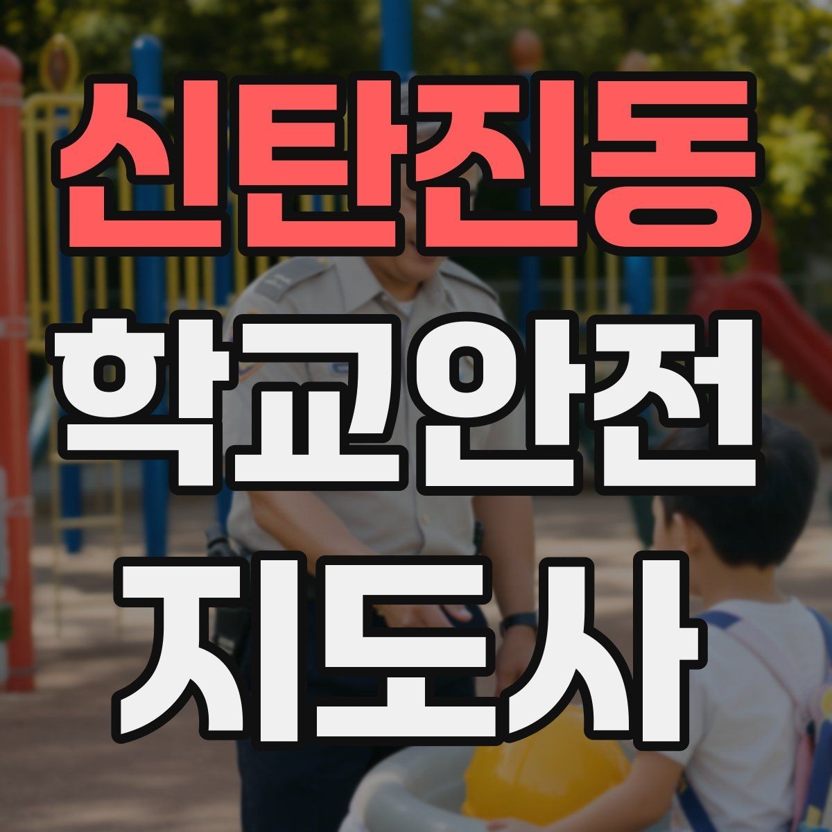 신탄진동 학교안전지도사 자격증 놀이 중 충돌 사고를 줄이는 방법