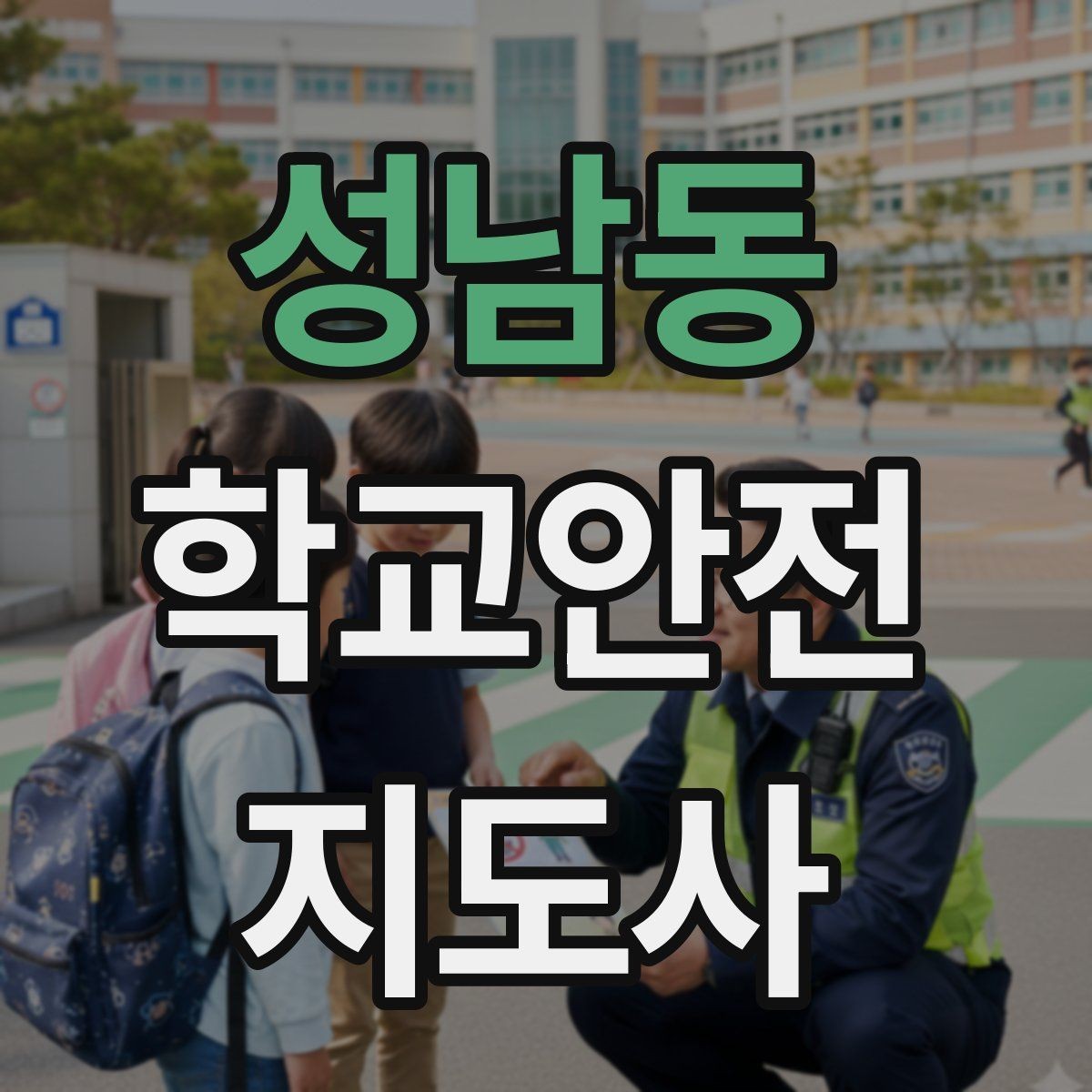 성남동 학교안전지도사 자격증 현장에서 바로 쓰는 안전 지도 체크