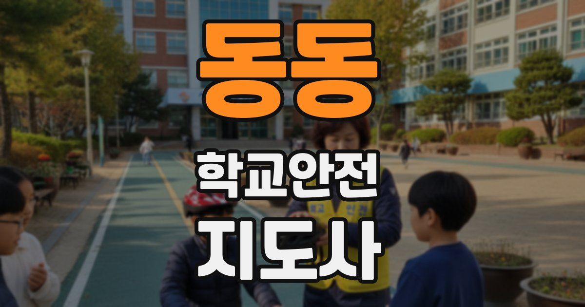 동동 학교안전지도사 자격증